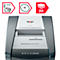 Rexel Momentum Extra XP420+ papiervernietiger, mobiel, P4, deeltjes snijden 4 x 35 mm, 60 l, 20 vel snijcapaciteit, zwart