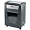 Rexel Momentum M515 papiervernietiger P5, deeltjes snijden 2 x 15 mm, 30 l, 15 vel snijcapaciteit, anti-papierstoringstechnologie, met rollen, zwart
