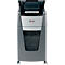 Rexel Optimum AutoFeed+ 225M Aktenvernichter P5, Vollautomatik, Mikroschnitt 2 x 15 mm, 60 l, 225 Blatt Schnittleistung, mit Rollen, schwarz