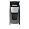 Rexel Optimum AutoFeed+ 300M papiervernietiger P5, volautomatisch, microsnede 2 x 15 mm, 60 l, snijcapaciteit van 300 vellen, met rollen, zwart