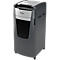 Rexel Optimum AutoFeed+ 600X papiervernietiger P4, volledig automatisch, deeltjes snijden 4 x 36 mm, 110 l, 600 vel snijcapaciteit, met rollen, zwart