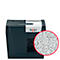 Rexel Secure MC3 Whisper-Shred™ papiervernietiger P5, micro cut 2 x 15 mm, 10 l, snijcapaciteit van 3 vellen, anti-papierstoringstechnologie, zwart