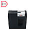 Rexel Secure MC3 Whisper-Shred™ papiervernietiger P5, micro cut 2 x 15 mm, 10 l, snijcapaciteit van 3 vellen, anti-papierstoringstechnologie, zwart