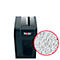 Rexel Secure X6-SL Slimline Whisper-Shred™ Aktenvernichter P4, Partikelschnitt 4 x 40 mm, 10 l, 6 Blatt Schnittleistung, schwarz
