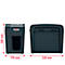 Rexel Secure X6-SL Slimline Whisper-Shred™ Aktenvernichter P4, Partikelschnitt 4 x 40 mm, 10 l, 6 Blatt Schnittleistung, schwarz