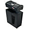 Rexel Secure X8 papiervernietiger P4, deeltjes snijden 4 x 40 mm, 14 l, 8 vel snijcapaciteit, anti-papierstoringstechnologie, zwart