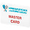 RFID-kaart, Master Card voor RFID-vergrendelingssystemen, Mifare Ultralight (13,56 MHz)