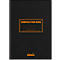 Rhodia Composition Book cahier de notes, 80 feuilles, DIN A5, 80g/m², relié, quadrillé, noir