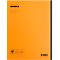 Rhodia Composition Book Notizheft, 80 Blatt, DIN B5, 80g/m², Fadengebunden, kariert, orange
