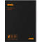 Rhodia Composition Book Notizheft, 80 Blatt, DIN B5, 80g/m², Fadengebunden, kariert, schwarz