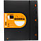Rhodia ExaMeetingBook carnet de notes, 80 feuilles, DIN A4+, 90 g/m², couverture rigide, reliure à double spirale, intercalaires, règle, ligné