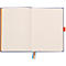 Rhodia Notizbuch Goalbook, 120 Blatt, DIN A5, 90 g/m², Hardcover, gepunktet, blau