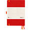 Rhodia Notizbuch Goalbook, 120 Blatt, DIN A5, 90 g/m², Hardcover, gepunktet, mohnrot