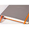 Rhodia Notizbuch Goalbook, 120 Blatt, DIN A5, 90 g/m², Hardcover, gepunktet, silber
