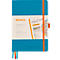 Rhodia Notizbuch Goalbook, 120 Blatt, DIN A5, 90 g/m², Hardcover, gepunktet, türkis