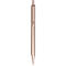 Ein Stift aus Metall, in Roségold-Optik. Auf dem Stift ist ein Logo zu sehen.