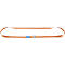 Riem met klemslot, eendelig, 4 m