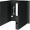 Ringhefter Biella Viria®, für DIN A4, bis 150 Blatt, 2 Ringe Ø 25 mm, mit Griffloch, L 255 x B 31 x H 320 mm, Pappe, schwarz