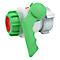 Robinet à boisseau sphérique IBC avec articulation rotative intégrée, raccord de réservoir diamètre 70 - 77 mm