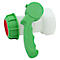 Robinet à papillon IBC, avec filetage grossier robuste, raccord de réservoir diamètre 55 - 62 mm