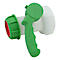 Robinet à papillon IBC, avec filetage grossier stable, raccord de réservoir diamètre 70 - 75 mm