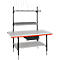 Rocholz compleet verpakkingsstation Systeem 1600/1, in hoogte verstelbaar, B 1600 x D 800 x H 690-960 mm