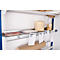 Rocholz Komplett-Packtisch I, inkl. Abrollvorrichtung und Schneidsystem, Arbeitsplatte B 2000 x T 800 mm, bis 100 kg