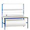 Rocholz Komplett-Packtisch I, inkl. Abrollvorrichtung und Schneidsystem, Arbeitsplatte B 2000 x T 800 mm, bis 100 kg