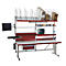 Rocholz Komplettpacktisch Profi System Flex, elektr. höhenverstellbar