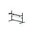 Rocholz Système de support de coupe, fixe, horizontal, largeur de coupe 1250 mm, L 1620 x P 850 x H 1165 mm