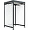 Rokersruimte Köln, Schäfer Shop Edition, staal, B 1510 x D 1510 x H 2510 mm, antraciet RAL7016