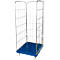 Rolcontainer, 3-zijdig, met achterwand