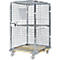 Rolcontainer, met houten rolplaat, 724 x 815 x 1210 mm