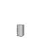 Roldeurkast BARI, 3 ordnerhoogten, 2 legborden, greep links, B 600 x D 530/430 x H 1117 mm, middengrijs/middengrijs