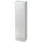 Roldeurkast TARVIS, 5 ordnerhoogten, afsluitbaar, B 500 x D 400 x H 2004 mm, lichtgrijs/lichtgrijs