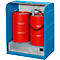 Rolkast voor gevaarlijke stoffen, Type RSG-1, blauw RAL5012