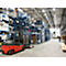 Roll conteneur polyvalent type 2000, sans paroi avant, laqué