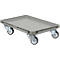 Roll-Fix, kunststof wielen, grijs, 600 x 400 x 125 mm