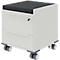 Rollcaddy WINEA MAXX Caddy, 2 Schubkästen, Zahlenbrettauszug, mit Sitzkissen, weiß