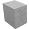 Rollcontainer ARLON-OFFICE, B 420 x T 560 x H 585 mm, lichtgrau