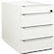 Rollcontainer QUANDOS BOX, 1 + 3 Schübe, B 430 x T 800 x H 570 mm, weiß