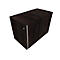 Rollcontainer SOLUS PLAY, 1 Utensilienauszug, 1 Schub, 1 HR-Auszug, grifflos, Mooreiche