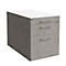 Rollcontainer SOLUS PLAY, 1 Utensilienauszug, 1 Schub, 1 HR-Auszug, mit Griff, Ceramic grey
