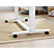 Rollensatz mit Traverse, für elektrisch höhenverstellbaren Home Office Schreibtisch Roll it, Stahlgestell, weiß