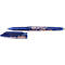 Roller BALL FRIXION, pointe en caoutchouc, diamètre des mines 1 mm, épaisseur de trait 0,6 mm, 12 p., bleu