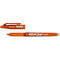 Rollerball Frixion, borrable, naranja, 12 unidades