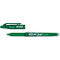 Rollerball Frixion, borrable, verde, 12 unidades