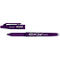 Rollerball Frixion, borrable, violeta, 12 unidades