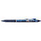 Rollerball FRIXION Clicker, looddiameter 1 mm, lijndikte 0,6 mm, zwart-blauw, 12 st.