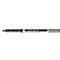 Rollerball Uni-ball ojo, indeleble, 12 unidades, 0,4 mm, negro